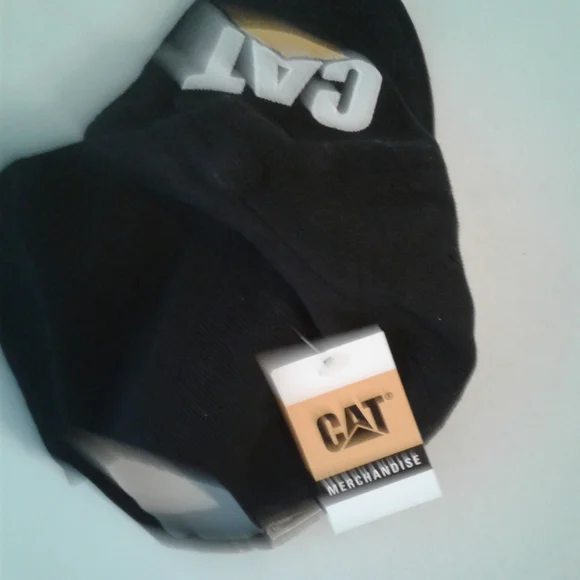 Caterpillar Black and Yellow Logo Hat - Picture 2 of 6